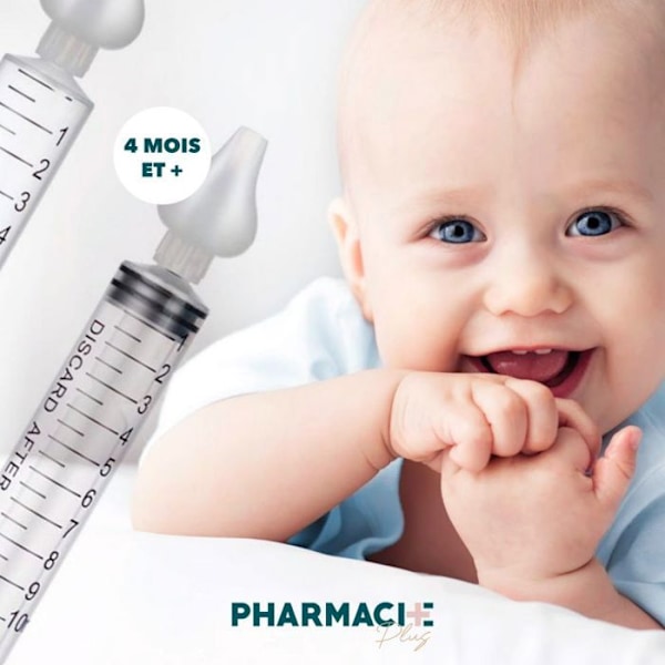 Set med 4 sprutor för babynästvätt PHARMACIE+