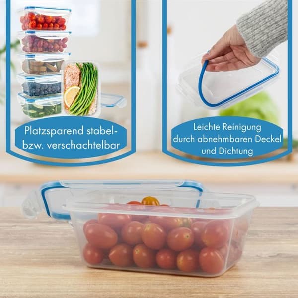 Classbach C-FHD4023K 6-delad förvaringsboxsats
