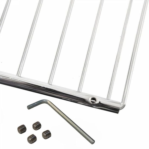 Herzberg HG-03213: Universell ugnsgrill & justerbart underläggsställ