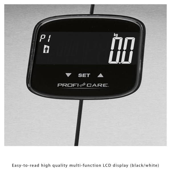 Analytisk balans ProfiCare 7in1 rostfritt stål PC-PW 3006 FA U