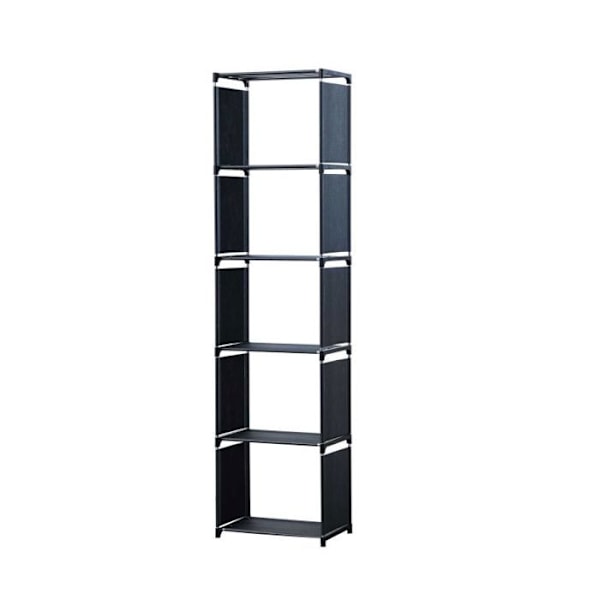 5-vånings förvaringshylla Grå Herzberg HG03619-BLK