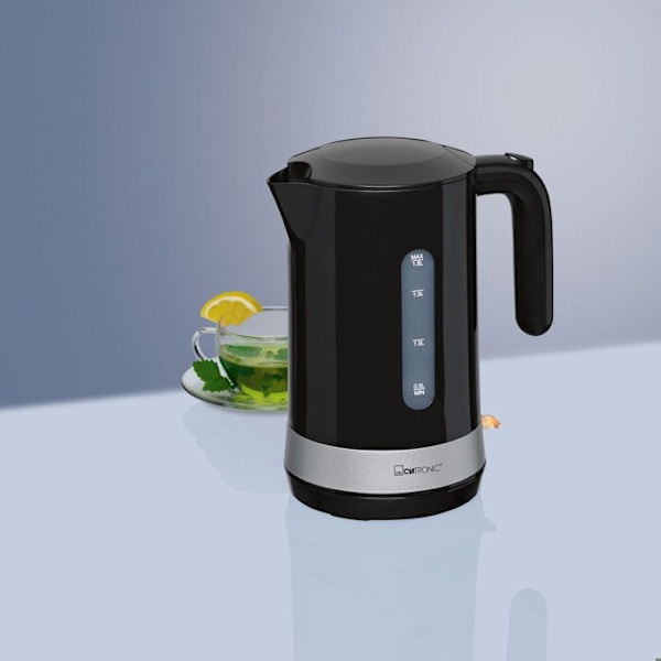 Elkanna - Clatronic - WK 3452 - 1,8L - 2200W - Svart Svart