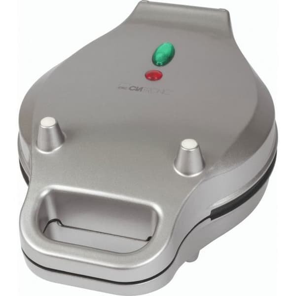 Clatronic WA 3772 Våffelmakare silver non-stick beläggning Pengar