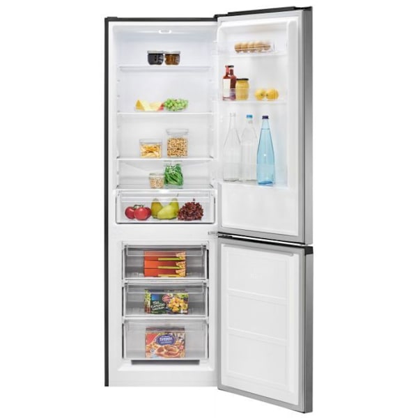 Kylskåp och frys 315L Inox Bomann KG7357-Inox