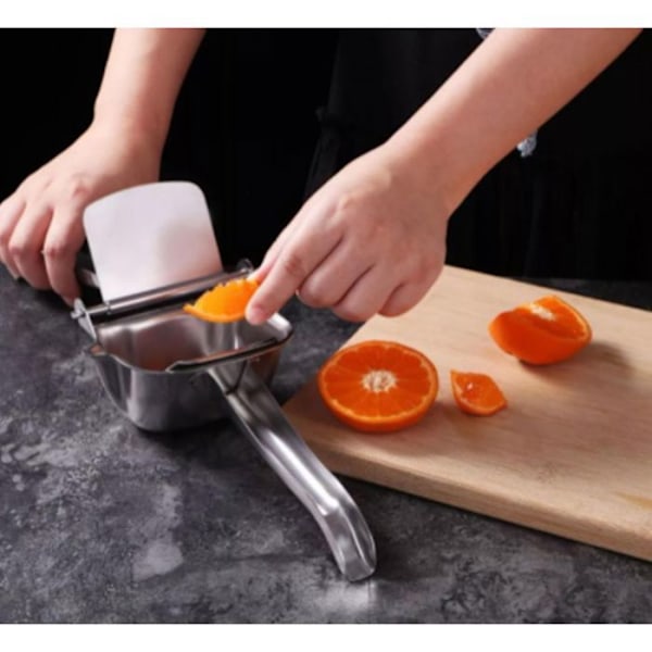 Herzberg HG8107 Citrus Juicer i rostfritt stål Pengar