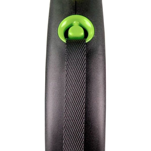 Koppel Svart Design S Tape 5m svart/grön Flexi FU12T5-251-S-CG