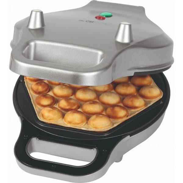 Clatronic WA 3772 Våffelmakare silver non-stick beläggning Pengar
