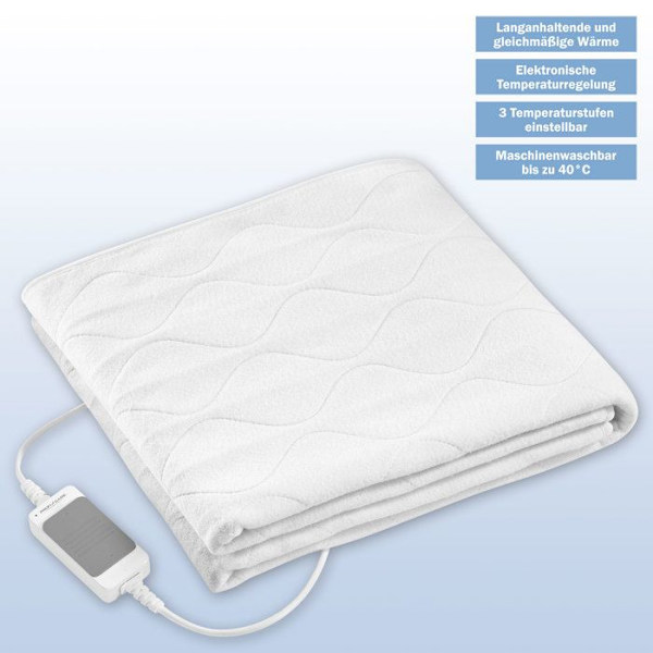 Elvärmare - Proficare - WUB 3060 - 3 Nivåer - 60W - Vit 70x150cm