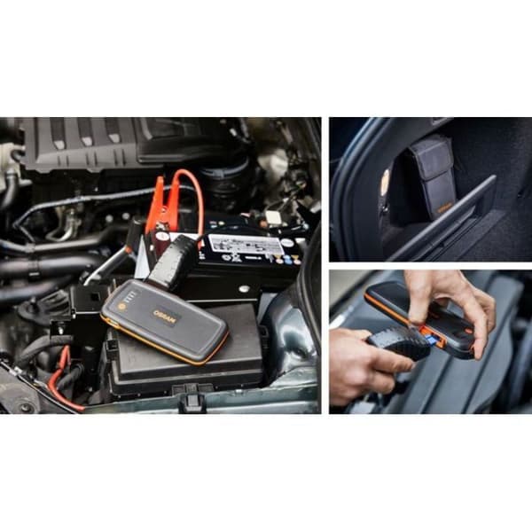 Osram Automotive Snabbstartssystem BATTERYstart 200 OBSL200 Startassistansström (12 V)=150 A USB-port