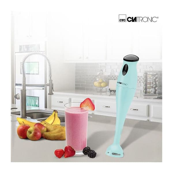 Stavmixer - Clatronic - SM 3577 - Rostfritt stål - 180 watt - Blå