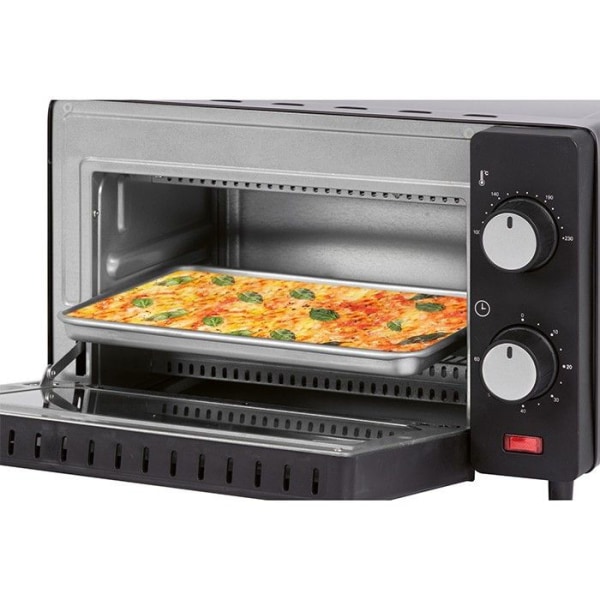Mini ugn - Clatronic - MB 3746 - 8L - 230°C - 650W - Timer 60 min
