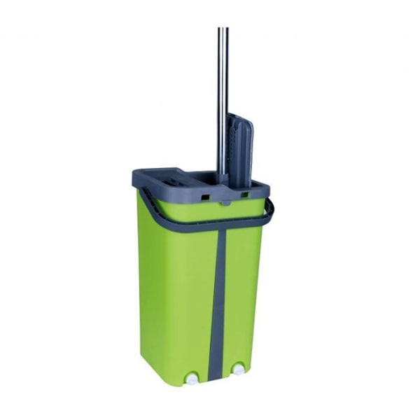 Flat Mop Microfiber Wringing System grön Cenocco CC9077-GN