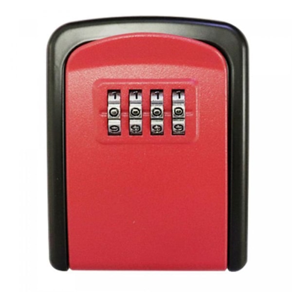 Herzberg HG03817 Röd Säker nyckellåda