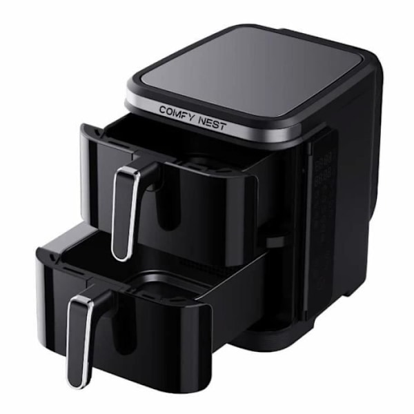 Fritös med varmluft Dubbel korg Vertikal 11L 2800W Comfy Nest CN06177