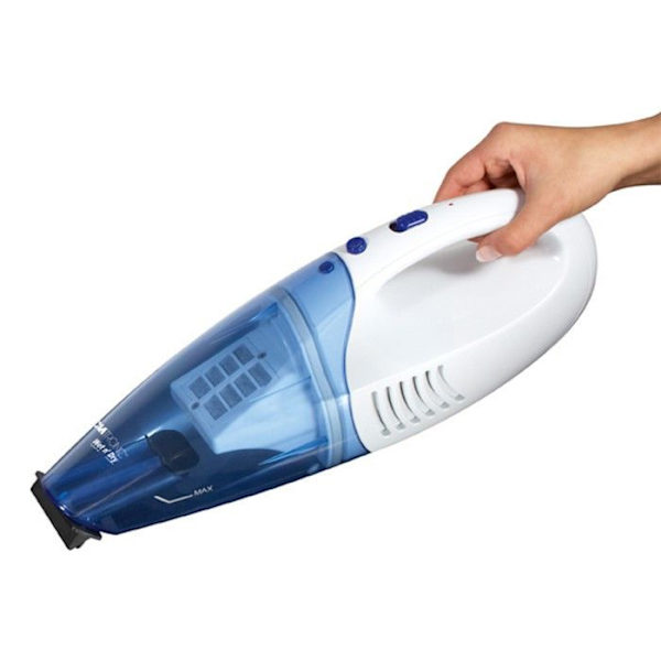 Clatronic AKS 828 2in1 sladdlös handdammsugare Vit/blå