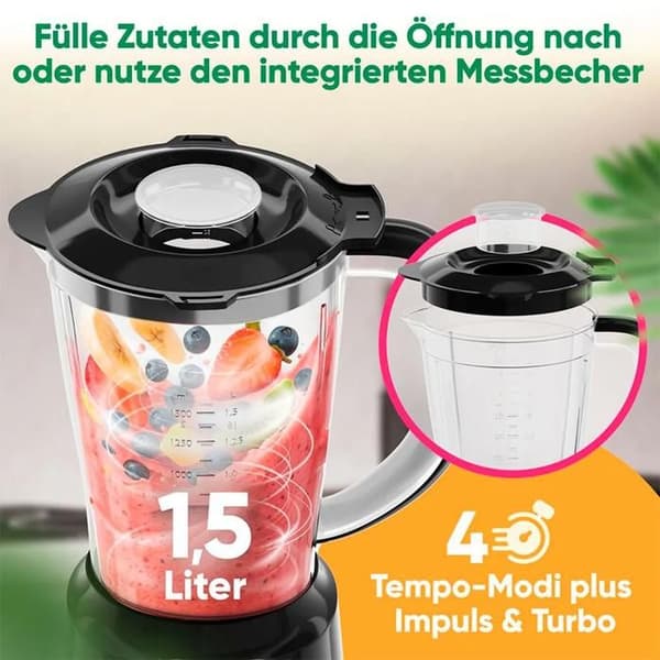 Blender Bomann UM 6091 CB 500W 1.5L Svart