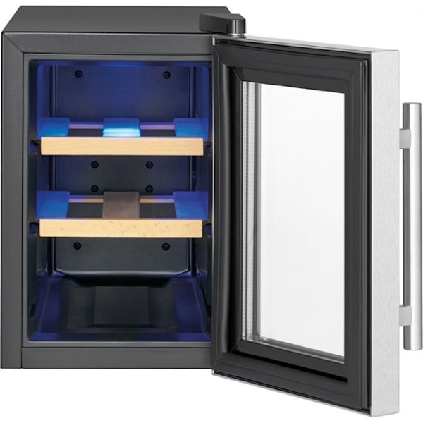 Vinkällare med glasdörr och LED-skärm 17L Proficook PC-WK1231