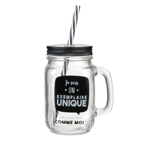 Mason Jar 45cl glas Say It With Words MO1211