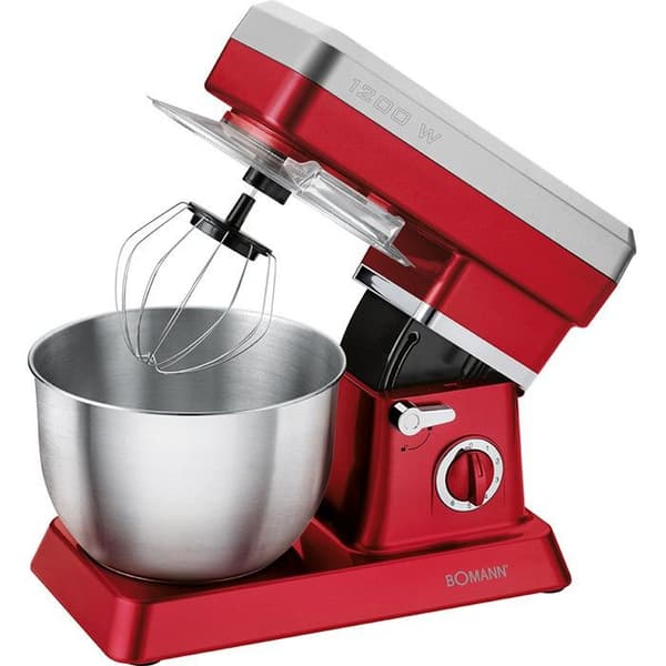 Multifunktionsrobot - Bomann - KM 398 CB - 6,3L - 1200W - Röd