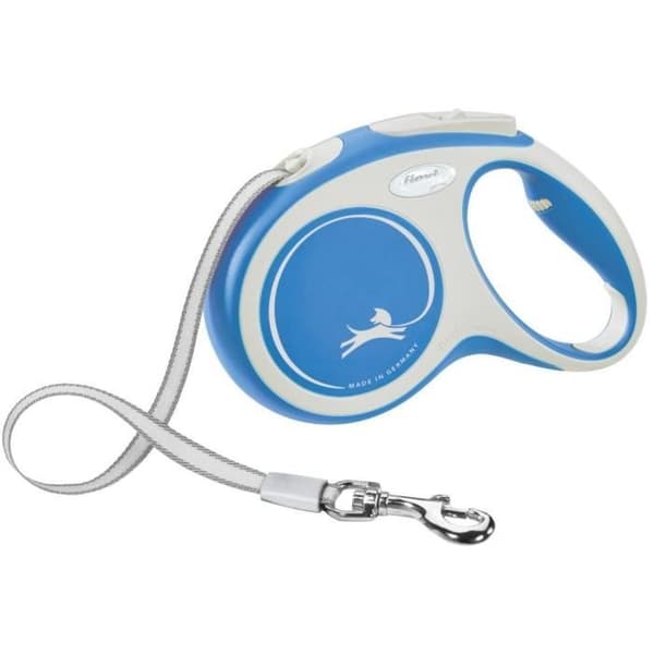 Lämna-syn - KERBL - Flexi NewConfort - Storlek M - 5-m - Max.25 kg - Blå