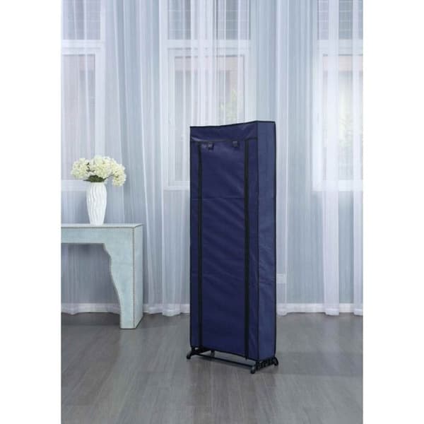 Herzberg HG8076-BLU 9-lagers skoställ