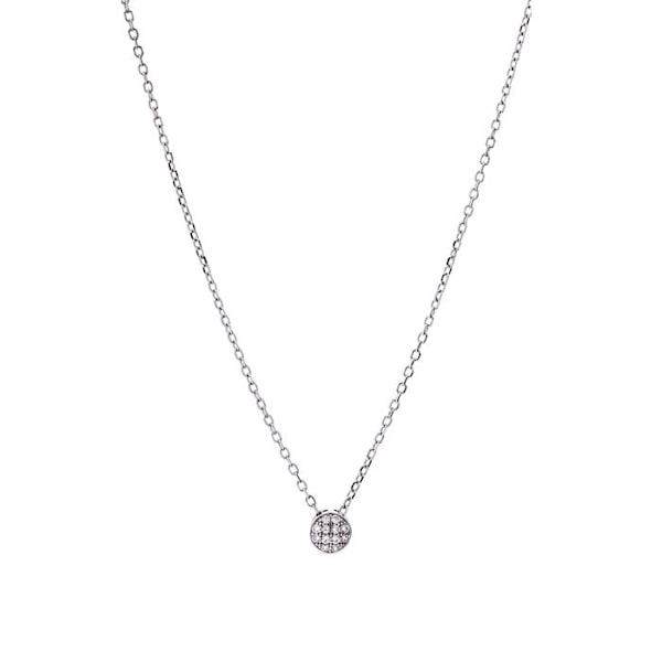 Collier - Luxenter - Micmir - Silver 925 - Zirkonium - Rhodiumpläterad