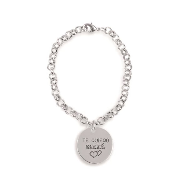 Armband - Mon Soleil - Rhodiumlegering - Universell størrelse - Farge Hvit - Dame Vit
