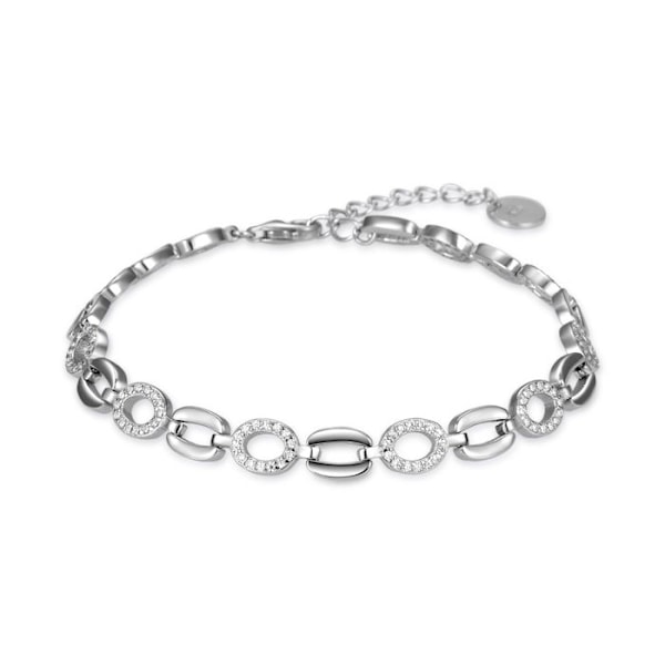Armband - Luxenter - Lydas - Silver 925 - Kubisk Zirkon - Rhodiumpläterad