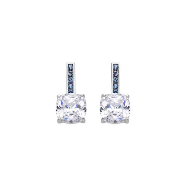 Örhängen - Luxenter - Xephass - Silver 925 - Zircon akvamarin - Rhodinerad
