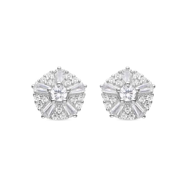 Örhängen - Luxenter - Umya - Silver 925 - Zirkonium - Rhodium-beläggning