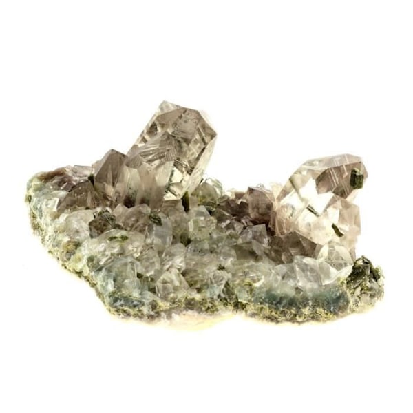 Sten og mineraler. Kvarts + Epidot. 1060,0 ct. Caetité, Bahia, Brasilien.