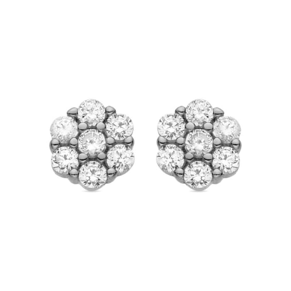 Örhängen - Luxenter - Oris - Silver 925 - Zirkonium - Rhodiumpläterad