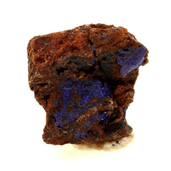 Sten og mineraler. Azurit. 7,34 øre. Touissit, Jerada-provinsen, Marokko.