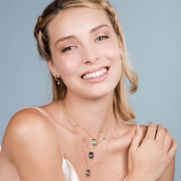 Waeni Collier Argent 925 Vit