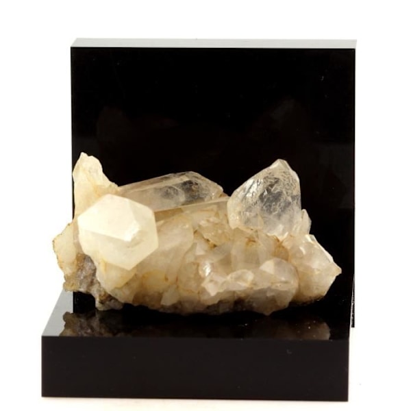 Sten og mineraler. Kvarts. 141,0 øre. Les Deux Alpes, Oisans, Frankrig.
