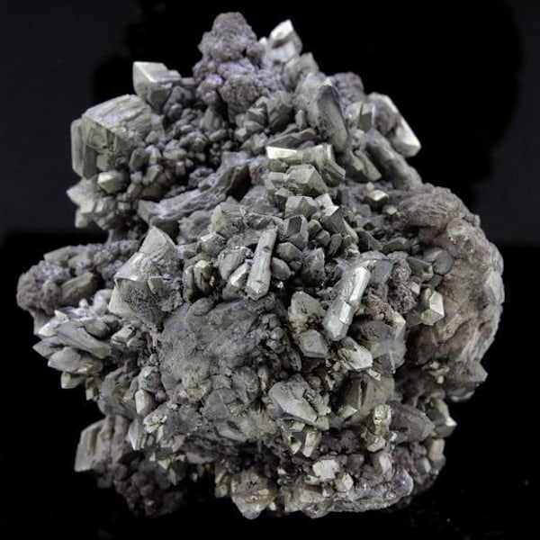 Sten og mineraler. Marcasite Pyrit. 316,5 øre. Cap Blanc-Nez, Pas-de-Calais, Frankrig.