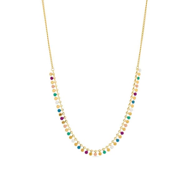 Collier Luxenter i 18 karat guldfinish - Haraim