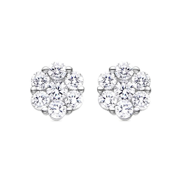 Örhängen - Luxenter - Tsein - Silver 925 - Zirkon Kubisk - Rhodiumbelagt