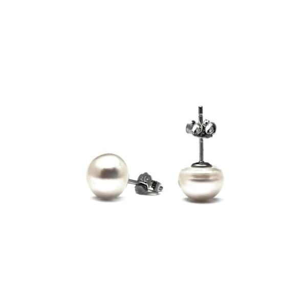 Örhängen - Luxenter - Essential - Silver 925 - Vit pärla - Rhodiumbelagd Vit