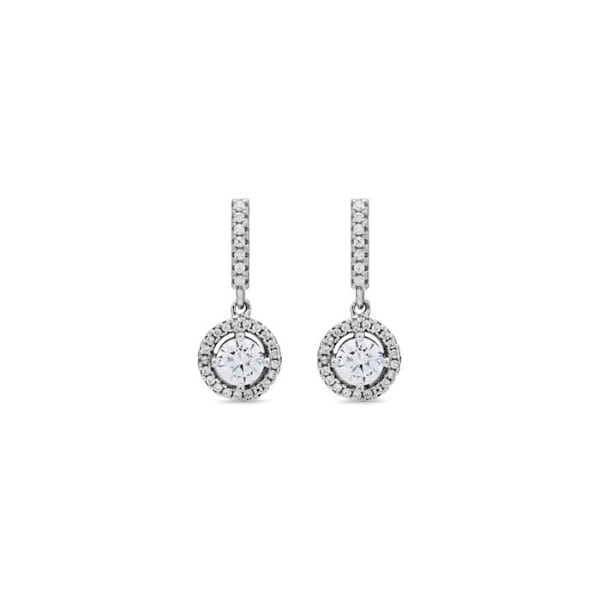 Örhängen - Luxenter - Gusu - Silver 925 - Zirkonium - Rhodiumpläterade