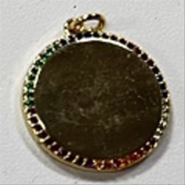 Collier - Luxenter - Jaray - Flerfärgad zirkon - 18k guld - Karbinlås Flerfärgad