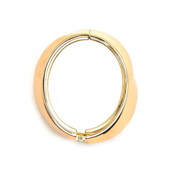 Armband - Luxenter - Chunki - 18k guldfinish - Diameter 60 mm - Metalllegering