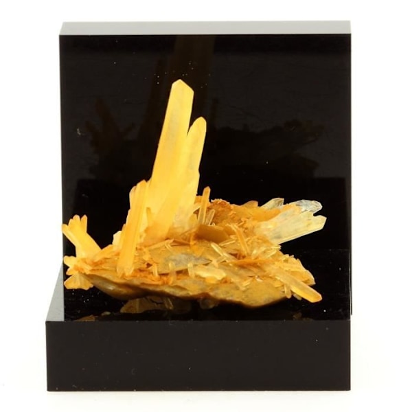 Sten og mineraler. Siderit, Kvarts. 43,78 øre. Mésage Mine, Vizille, Frankrig. Sjælden.
