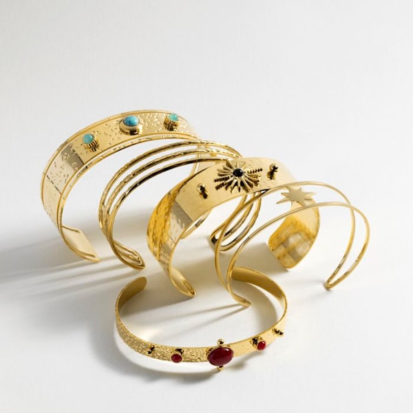 Armbånd - Luxenter - Athdu - Metallegering - 18 karat guld - Turkis Turkos