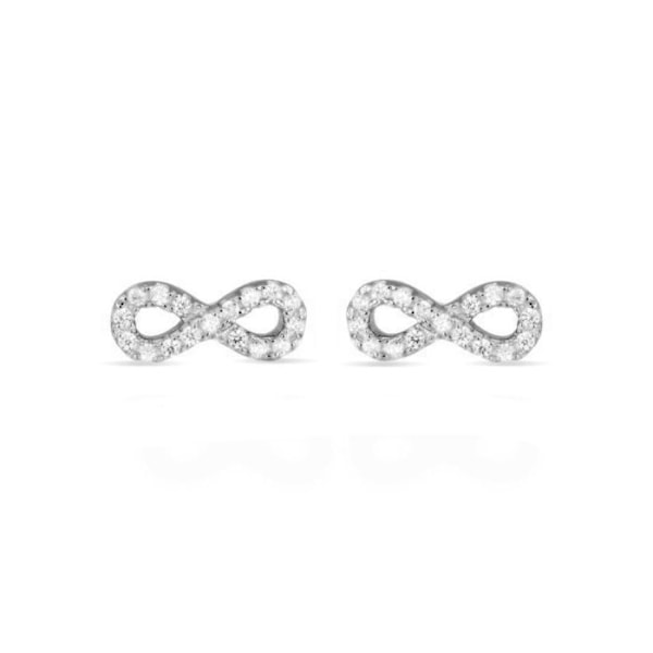 Örhängen - Luxenter - Munthir - Silver 925 - Kubisk zirkon - Rhodiumpläterad