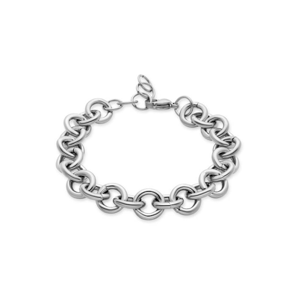 Armband - Luxenter - Lizal - Avslutad i rhodium - Silverfärgad - 17,5 cm + 2,5 cm förlängning Silver
