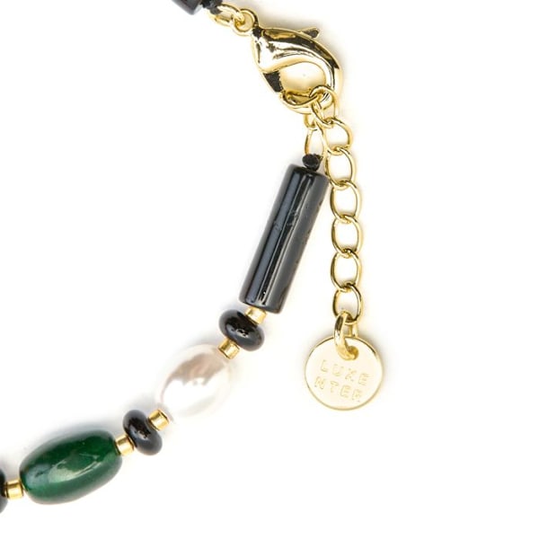 Armband - Luxenter - Coepil - Onyx - 18k guld - 6,5 mm bredd Svart