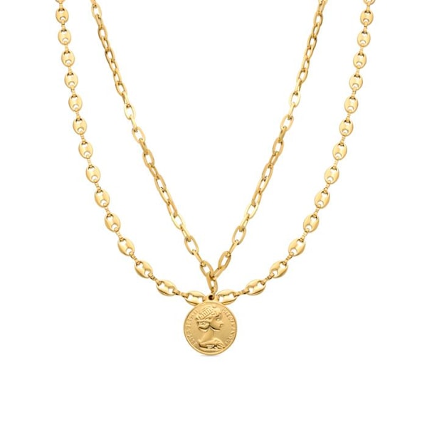 Collier Luxenter i 18 karat gult guld - Takson