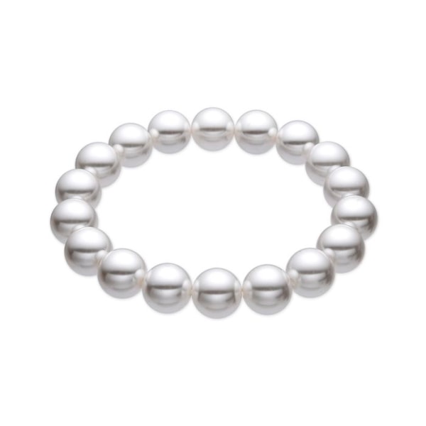 Armband - Luxenter - Anrae - Gult guld 18k - Vit pärla 10mm - Kvinna Vit