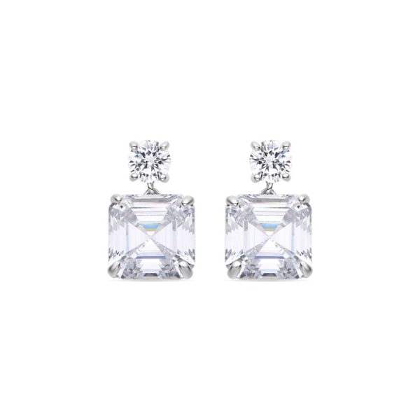 Øreringe - Luxenter - Iwas - Sølv 925 - Zirkonium - Rhodium belagt
